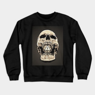 DND D20 Critical Fail Dice Roll Crewneck Sweatshirt